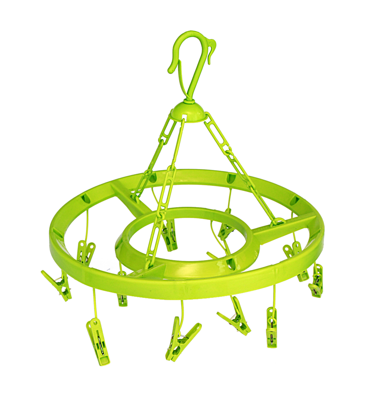 Cintre à pince plastique rond – Image 2