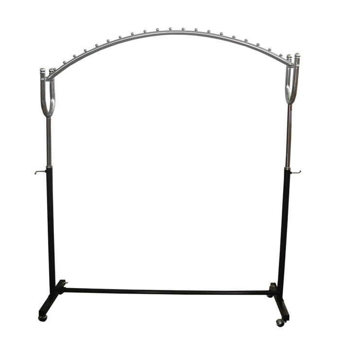 Présentoir Métallique Chromé pour vêtements