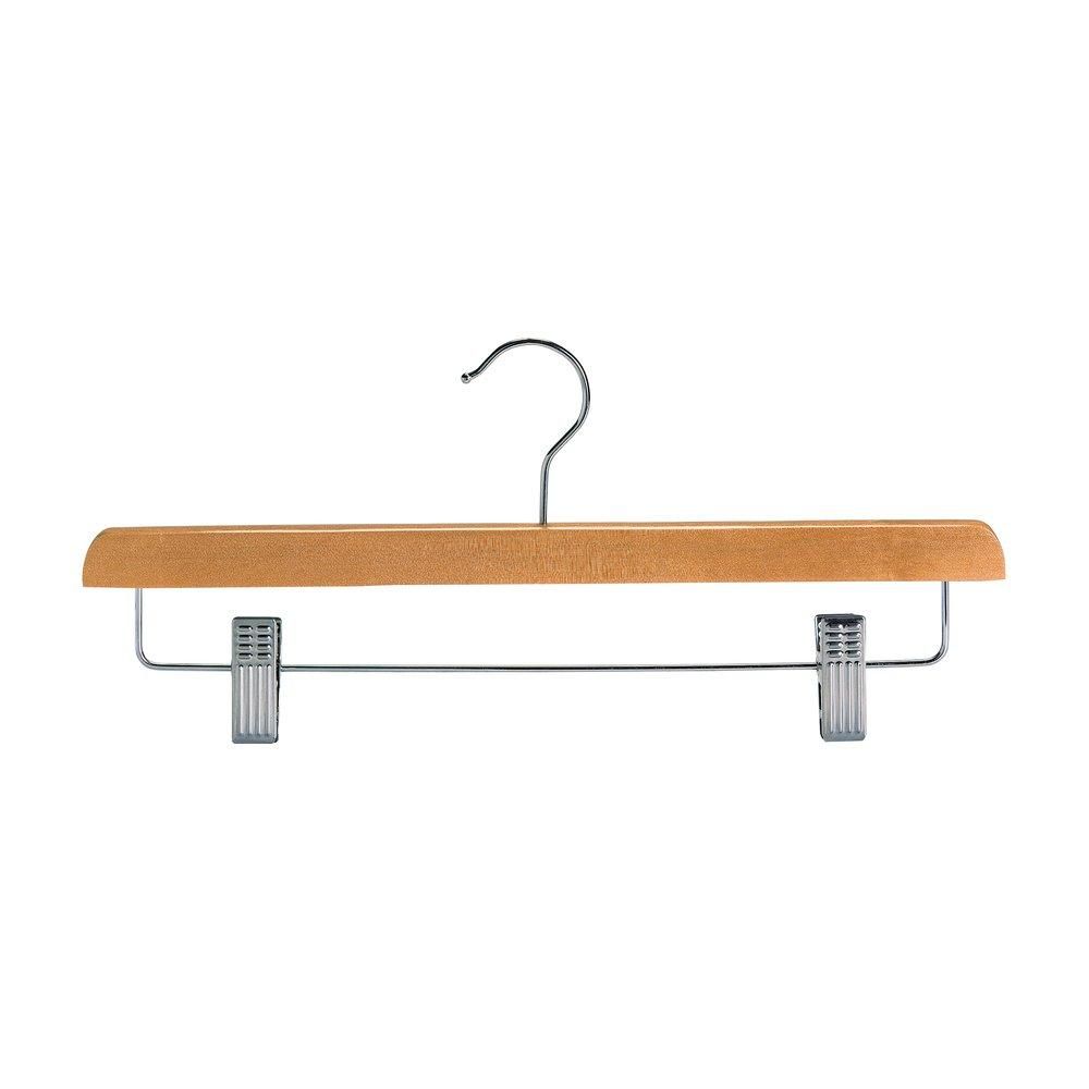 Cintre à pinces bois naturel