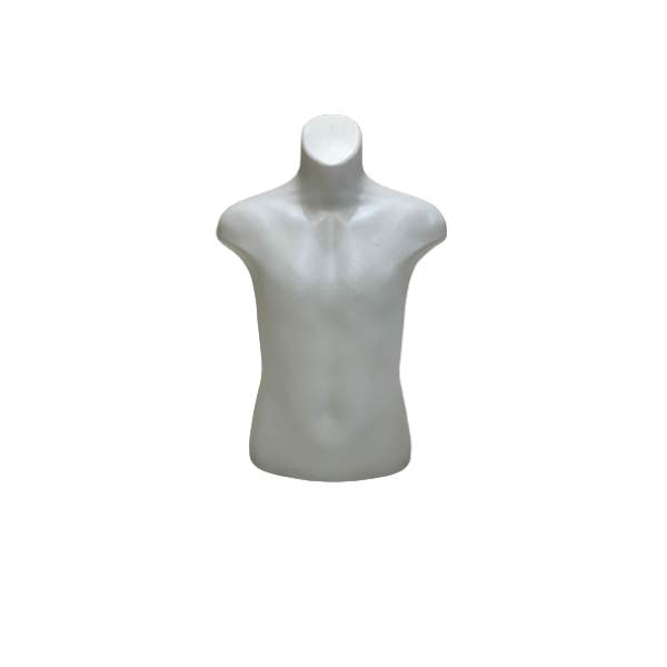 Mannequin de Vitrine Partie Supérieur Enfant – Couleur Blanc