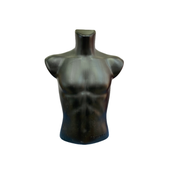 Mannequine Partie Plastique Supérieur Homme – Noir