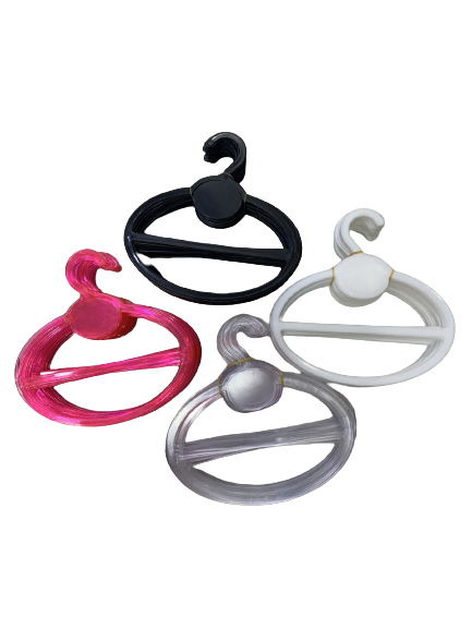 Cintre Plastique pour Foulard -20 Pièces