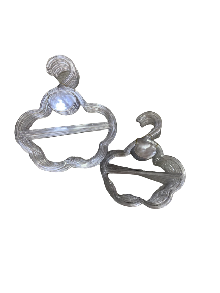 Cintre Plastique pour Foulard -20 Pièces